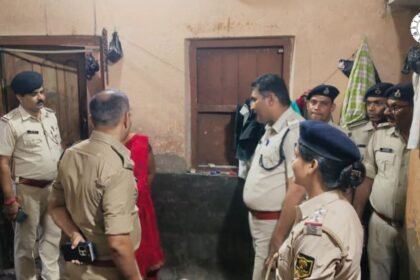 नालंदा में Preventive Policing के तहत रात में पुलिस पेट्रोलिंग