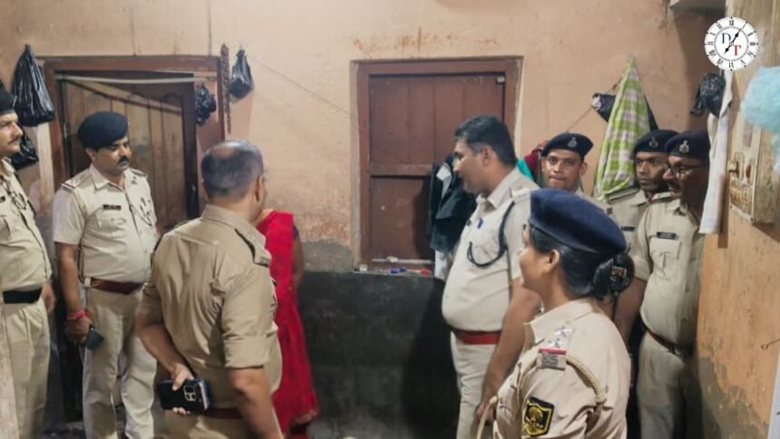 नालंदा में Preventive Policing के तहत रात में पुलिस पेट्रोलिंग