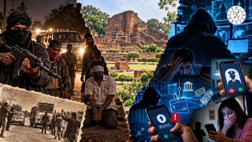 नालंदा में निमोछिया गैंग से साइबर क्राइम तक बदले अपराध के तरीके