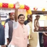नितिन नवीन ने पटना में आचार्य किशोर कुणाल की प्रतिमा का अनावरण किया