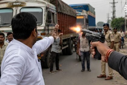 फारबिसगंज में मुखिया पति पर फायरिंग के बाद पुलिस जांच