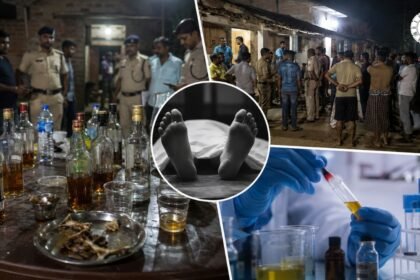 बाढ़ में शराब पार्टी के बाद चार युवकों की मौत का मामला