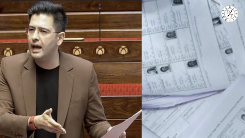 राघव चड्ढा का नाम पंजाब ड्राफ्ट वोटर लिस्ट में Permanently Shifted