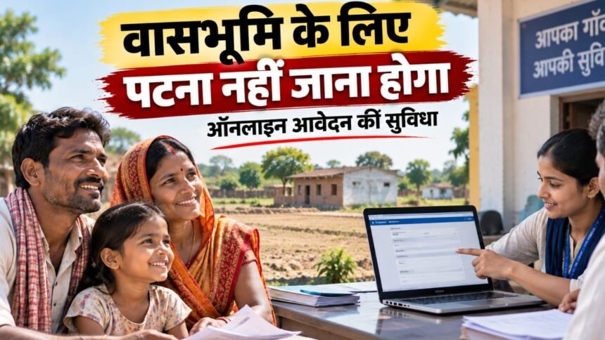 वासभूमि के लिए अब पटना आने की जरूरत नहीं