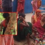 हरनौत में युवक का शव पेड़ से लटका मिलने के बाद जांच करती पुलिस