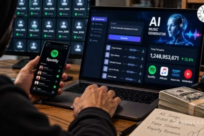 AI Music Streaming Fraud: Fake Streams और Bot Accounts