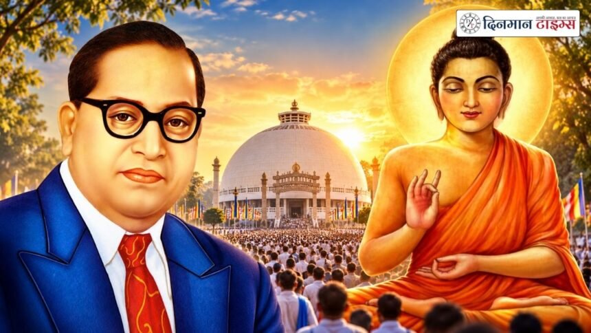 14 अक्टूबर 1956: डॉ. अंबेडकर का बौद्ध धर्म अपनाना और दीक्षाभूमि का इतिहास