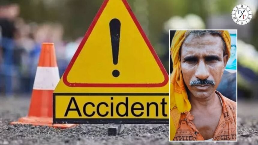 आरा-बक्सर हाईवे हादसा: किसान की मौत, दो घायल