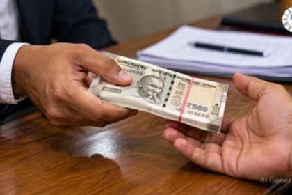 Arwal, रिश्वत के पैसे के साथ राजस्व कर्मचारी शिवमंगल पासवान गिरफ्तार