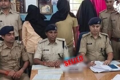 अस्थावां में ब्राउन शुगर पर पुलिस का शिकंजा, तीन गिरफ्तार