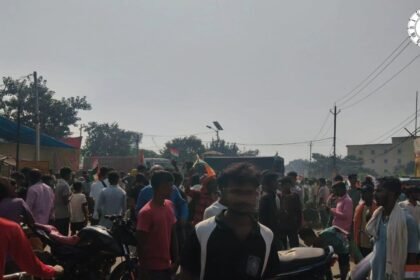 दारोगा योगेश की मौत की जांच की मांग, सड़क जाम