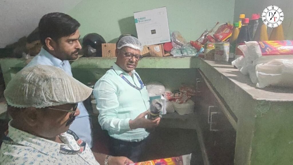 पटना बंसी विहार रेस्तरां खाद्य सुरक्षा जांच