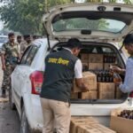 बरहट में शराब तस्करी की कोशिश नाकाम, कार जब्त