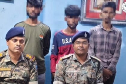 Aurangabad, बारुण में तीन युवक गिरफ्तार, देशी कट्टा और छह कारतूस बरामद