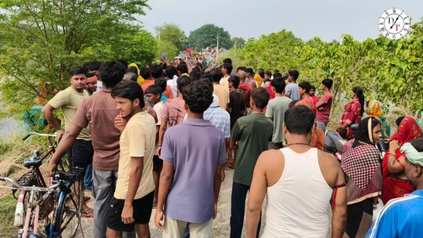 Begusarai News: बलिया में बाढ़ के पानी में डूबे चाचा-भतीजे