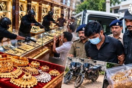 बेगूसराय ज्वेलरी लूटकांड में आरोपित जसीडीह से हिरासत में