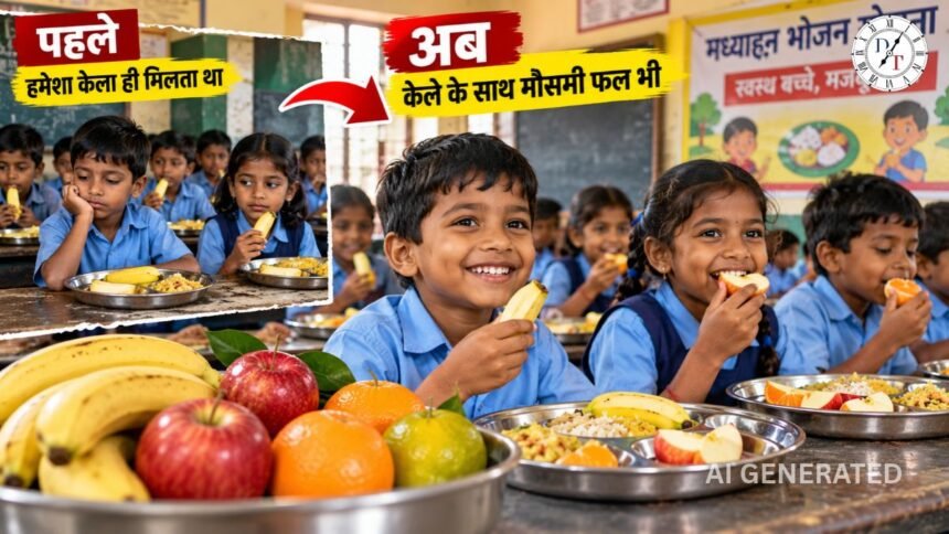 भागलपुर MDM में अब बदल-बदलकर मिलेंगे मौसमी फल