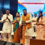 मुख्यमंत्री सम्राट चौधरी मुख्यमंत्री उद्यमी योजना के कार्यक्रम में संबोधित करते हुए