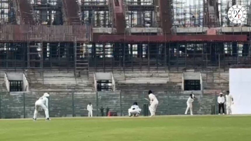 राजगीर में बिहार और उत्तर प्रदेश के बीच रणजी ट्रॉफी मुकाबला