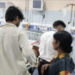 Nalanda: चंडी के भटना बिगहा में गोलीबारी के बाद पुलिस जांच करती हुई