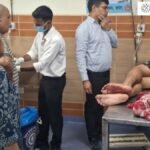 छपरा के अटल नगर में चाकूबाजी की घटना के बाद पुलिस जांच