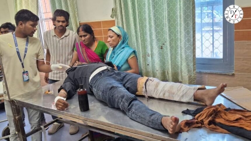 छपरा सदर अस्पताल में जख्म पर पट्टी की जगह कार्टन