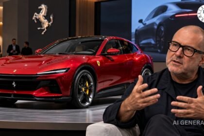 Ferrari Luce इलेक्ट्रिक कार और Jony Ive के डिजाइन पर चर्चा