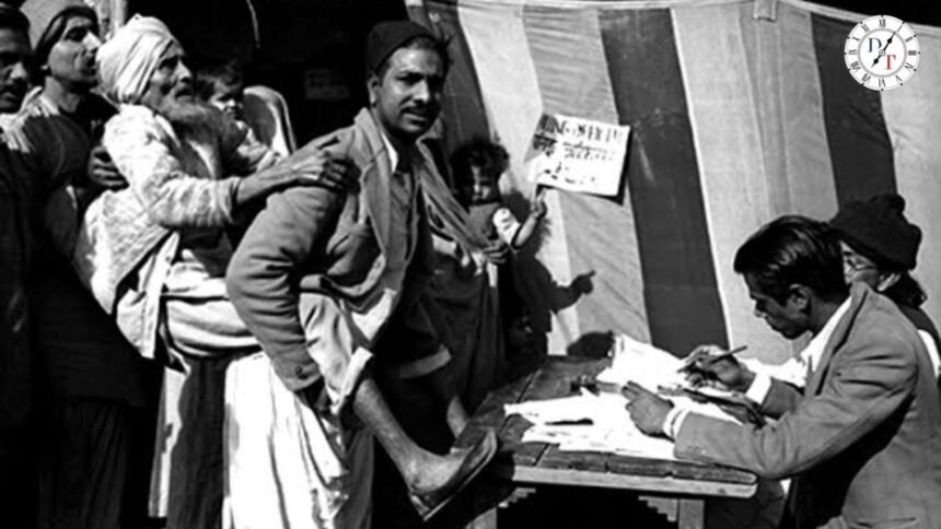 25 अक्टूबर 1951: स्वतंत्र भारत के पहले चुनाव का मतदान