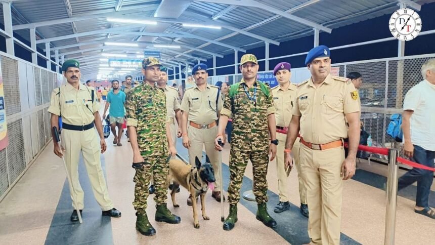 पितृपक्ष मेले के बीच गया जंक्शन पर डॉग स्क्वायड की सघन जांच