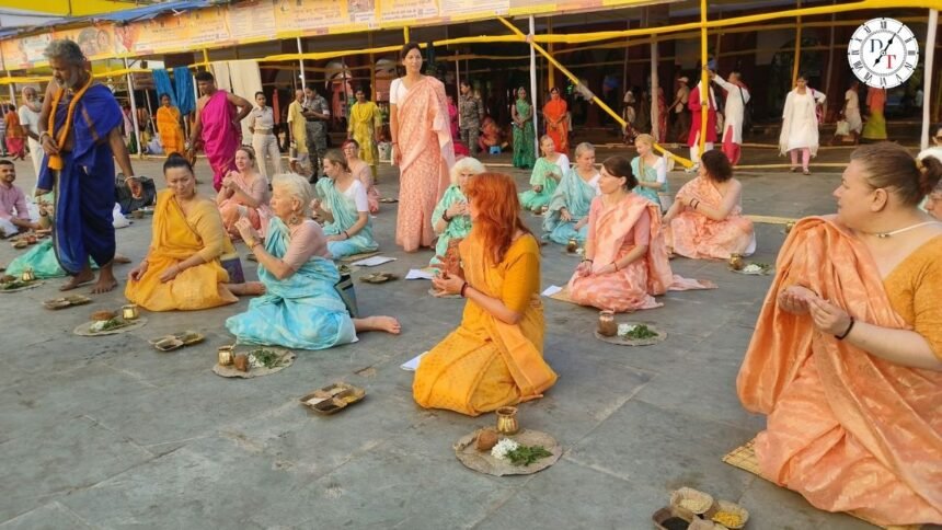 Gaya Pind Daan 2026: विदेशी श्रद्धालुओं ने किया पिंडदान