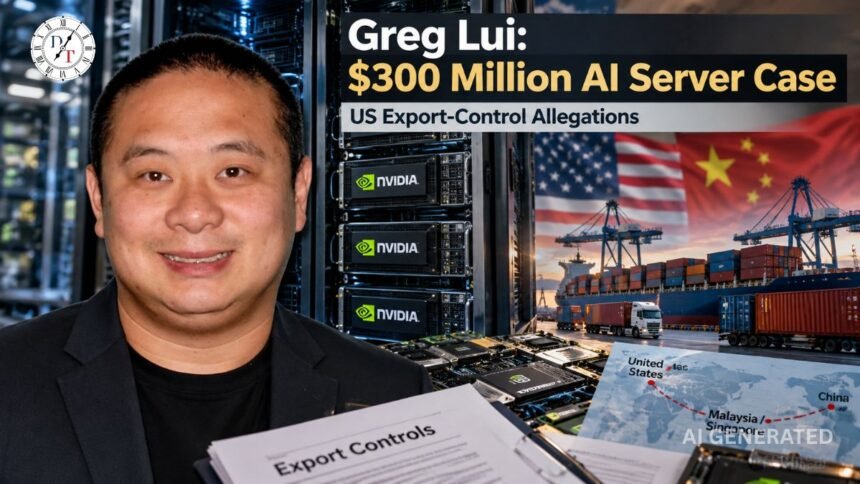 Greg Lui arrest case और China को भेजे गए export-controlled AI servers