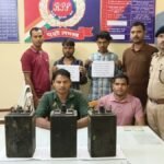 जमालपुर में रेलवे सिग्नल बैटरी चोरी, दो गिरफ्तार