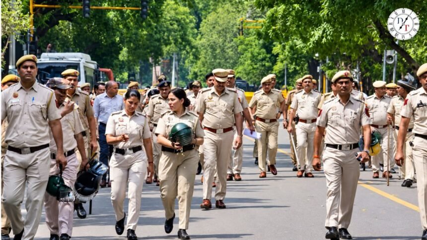 Jantar Mantar Protest LIVE के दौरान दिल्ली पुलिस की सुरक्षा व्यवस्था