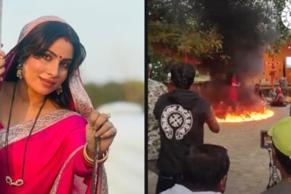 शूटिंग सेट पर हादसे से बाल-बाल बचीं Sanjana Pandey