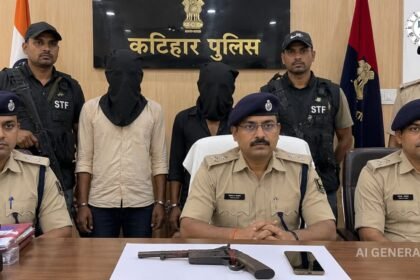 Katihar बरारी में दो आरोपी गिरफ्तार