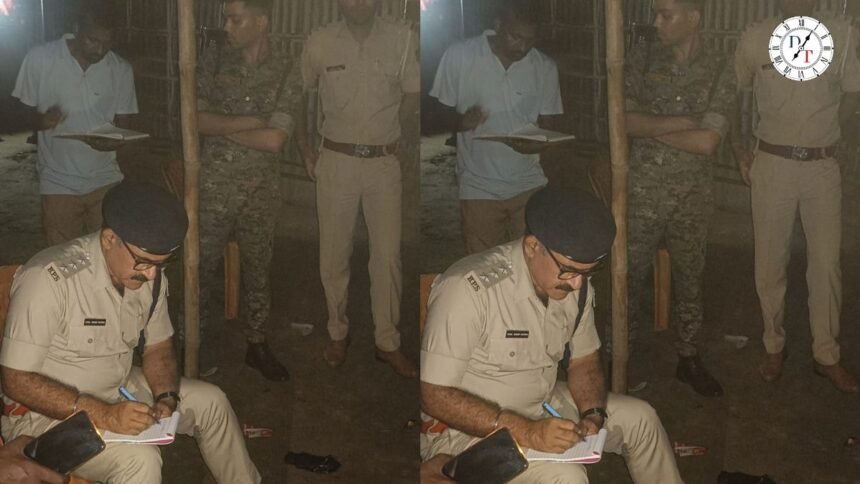 कटिहार के महेशपुर में घर में घुसकर फायरिंग के बाद पुलिस जांच