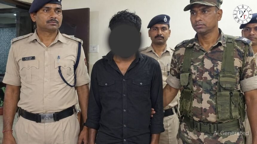 Khagaria में STF की कार्रवाई, 50 हजार का इनामी अपराधी गिरफ्तार