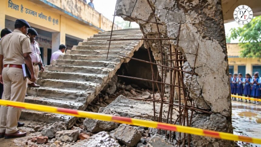 Khagaria School Accident: जर्जर सीढ़ी ने ली छात्रा की जान
