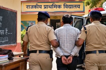Lakhisarai में नाबालिग छात्र के मामले में शिक्षक गिरफ्तार