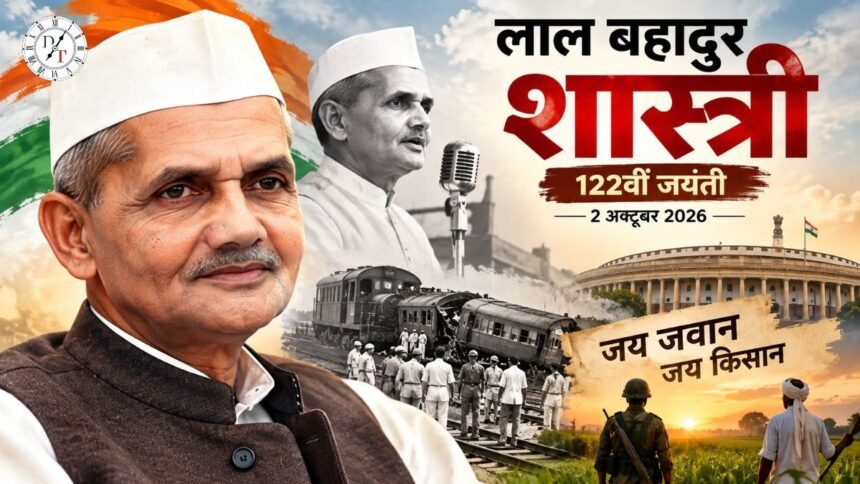 Lal Bahadur Shastri की 122वीं जयंती पर उनके जीवन और राजनीतिक सफर की झलक