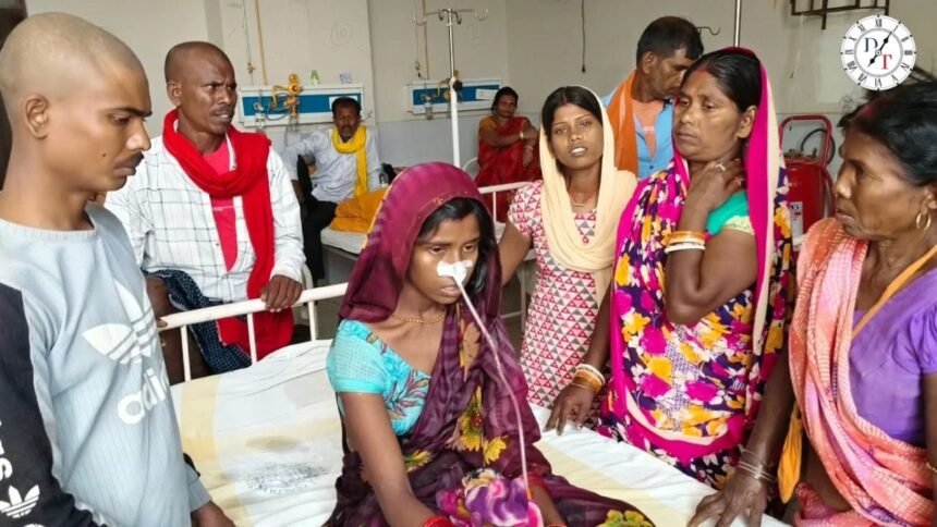 मुंगेर में सीने के दर्द से परेशान महिला ने जहर खाया
