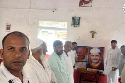 Nalanda News: राजेंद्र आश्रम में गांधी-शास्त्री जयंती समारोह