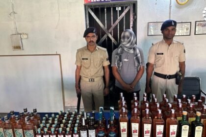 Nalanda News: वाहन जांच में 64.2 लीटर विदेशी शराब बरामद