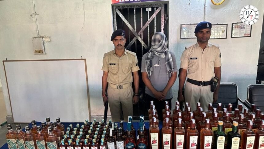 Nalanda News: वाहन जांच में 64.2 लीटर विदेशी शराब बरामद