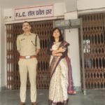 Nalanda, माघड़ा स्थित EVM वेयरहाउस का निरीक्षण करते डीएम और एसपी