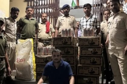 Nalanda News: स्कॉर्पियो से 180 लीटर बीयर बरामद