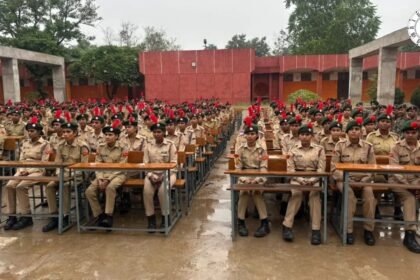 नावानगर JNV में NCC वार्षिक प्रशिक्षण शिविर शुरू