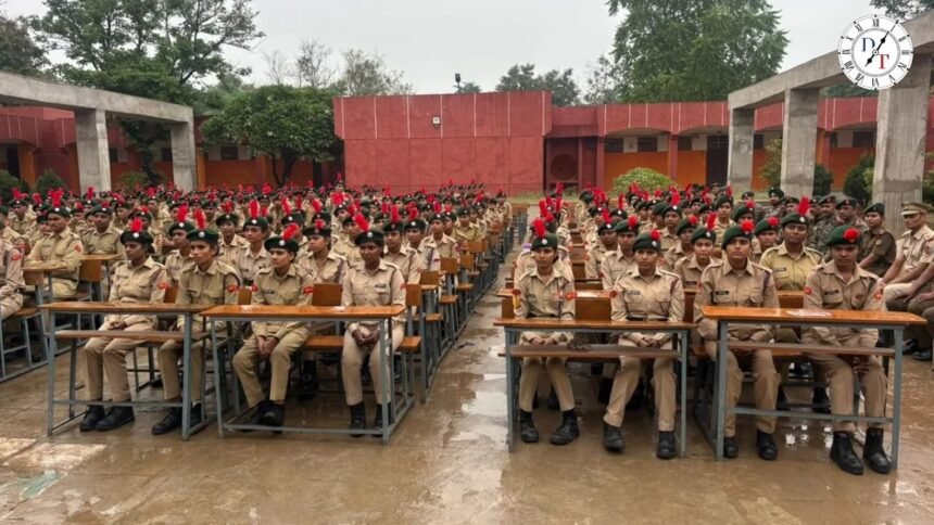 नावानगर JNV में NCC वार्षिक प्रशिक्षण शिविर शुरू