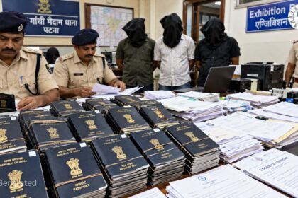 Patna में फर्जी दस्तावेज गिरोह का खुलासा, 118 पासपोर्ट बरामद