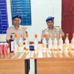 पावापुरी में 22.5 लीटर शराब बरामद, आरोपी फरार